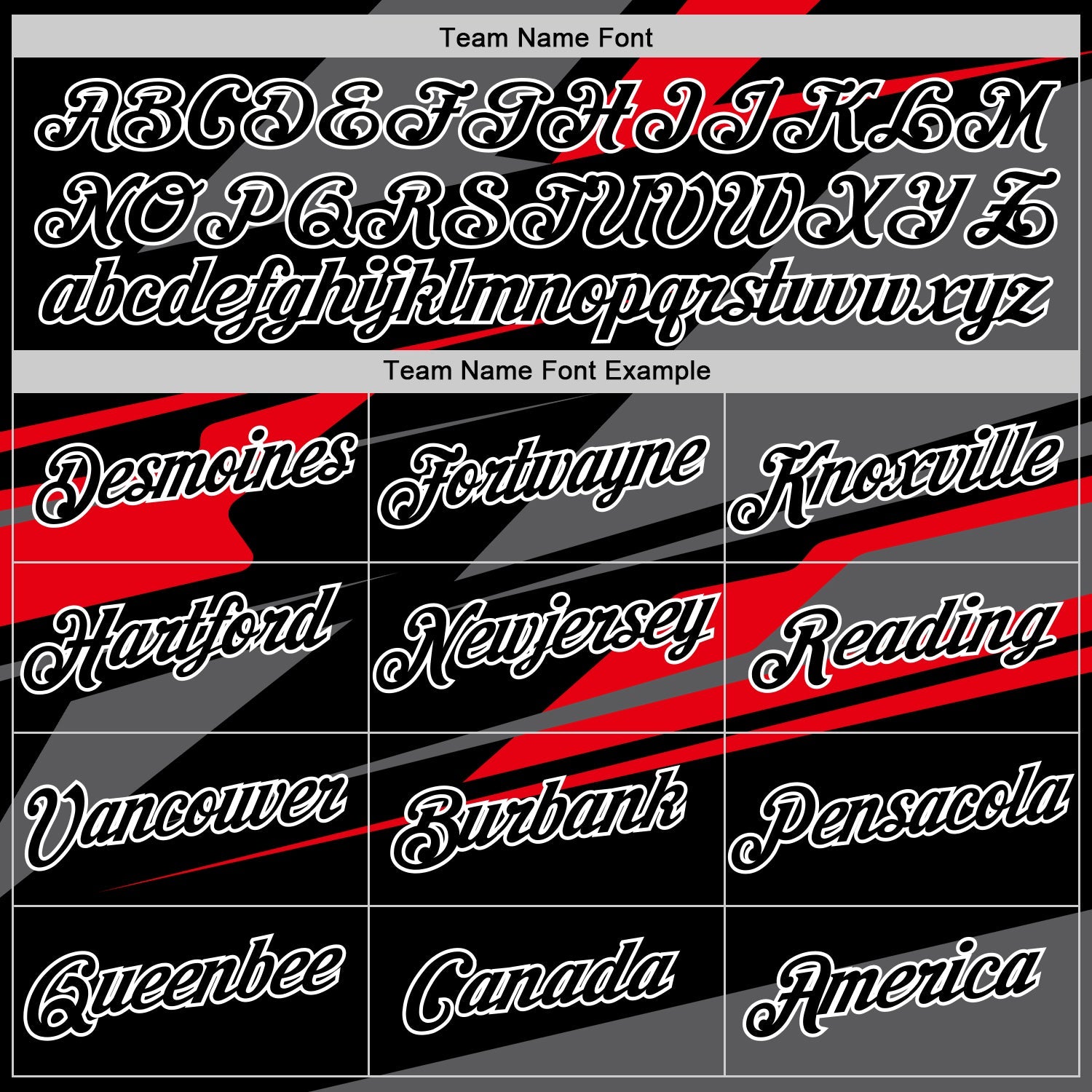 Custom Black Steel Gray-Fire Red 3D Esports Performance T-Shirt