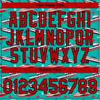 Custom Aqua Red-Black 3D Pattern Design Sailing Cruise Ship Columbus Day Performance T-Shirt