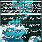 Custom Midnight Green White-Black 3D Pattern Design Travel Sailing Columbus Day Performance T-Shirt