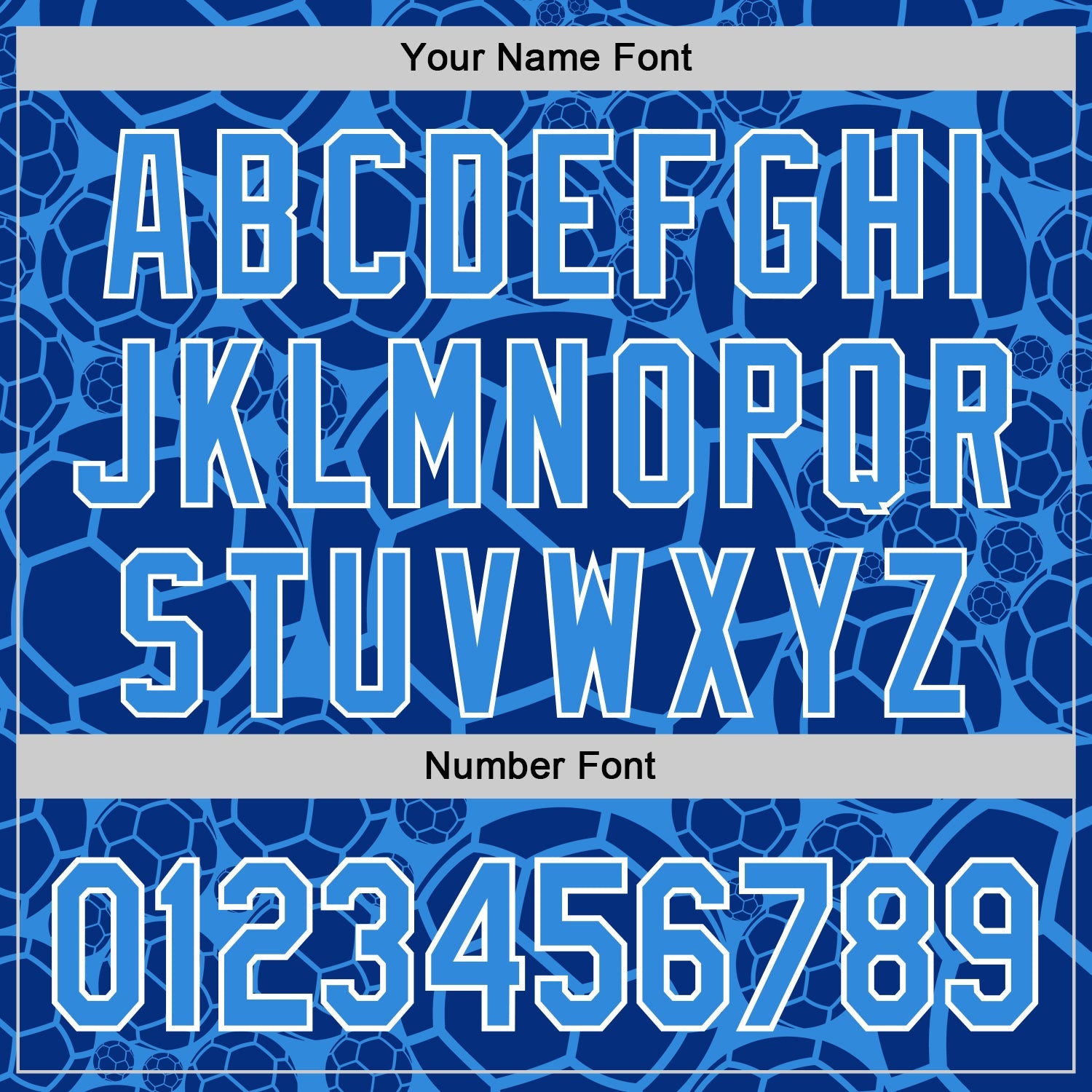 Custom Electric Blue White Comic Doodle Ballgame 3D Pattern Design Authentic Baseball Jersey