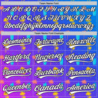 Custom Purple White-Black 3D Hawaii Tropical Palm Tree Authentic Baseball Jersey