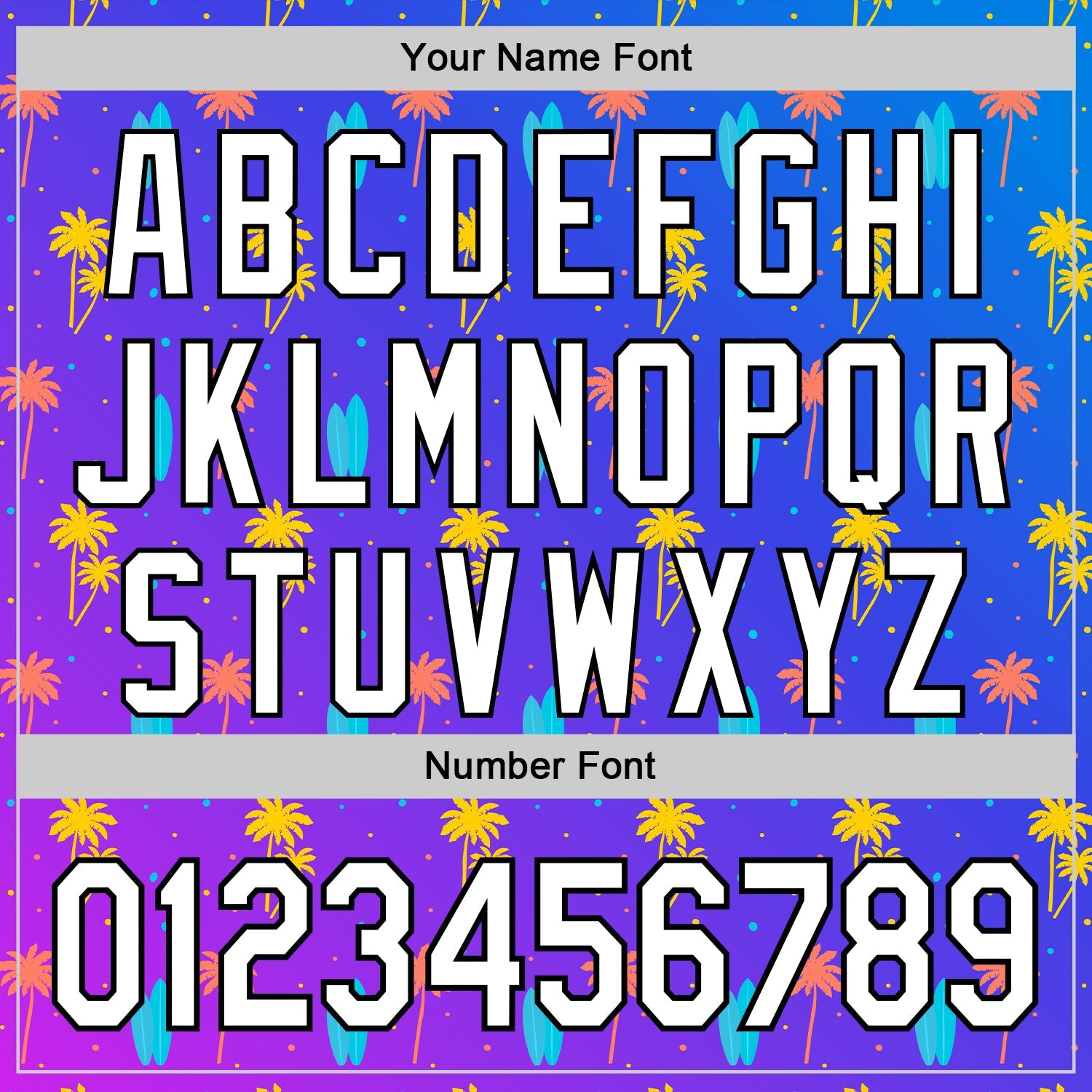 Custom Purple White-Black 3D Hawaii Tropical Palm Tree Authentic Baseball Jersey