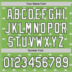 Custom Green White-Black 3D Hawaii Fruit Lemon Authentic Baseball Jersey