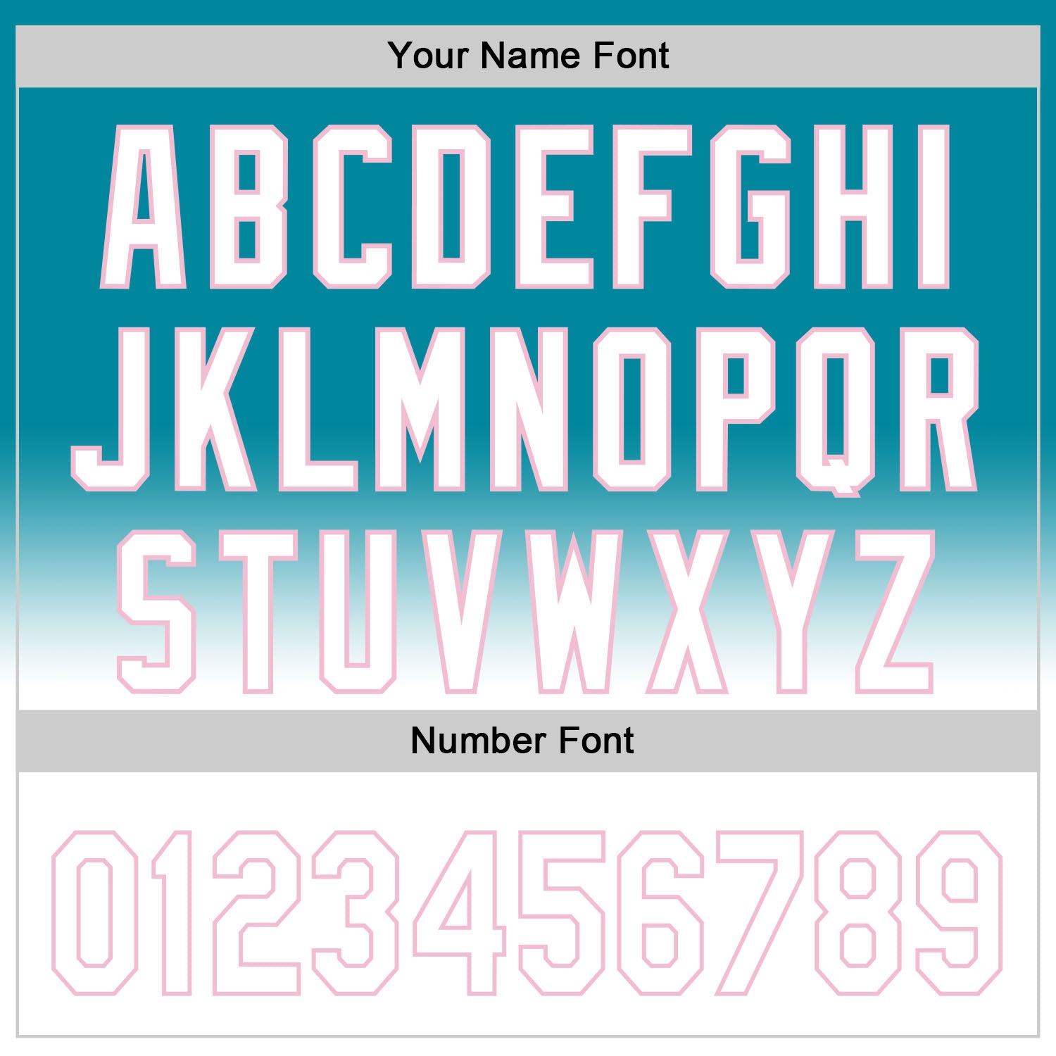 Custom Teal White-Light Pink 3D Pattern Design Gradient Mother's Day Love And Flower Authentic Baseball Jersey