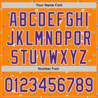 Custom Bay Orange Purple-White 3D Pattern Design Foodie Fast Food Cheese Pizza Dessert Ice Cream Authentic Baseball Jersey