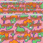 Custom Medium Pink Bay Orange-Purple 3D Pattern Design Funny Cartoon Kid Authentic Baseball Jersey