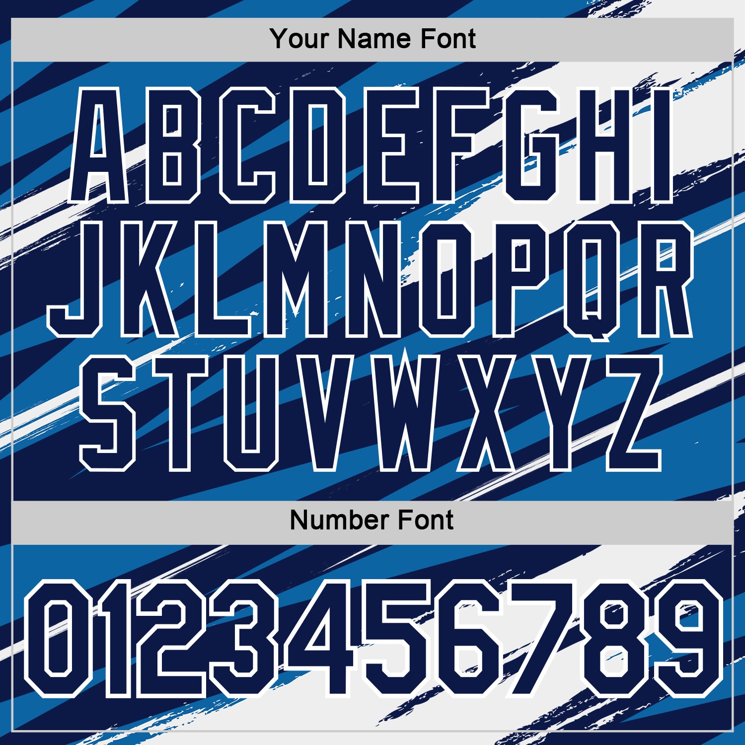 Custom Navy Blue-White 3D Esports Performance T-Shirt