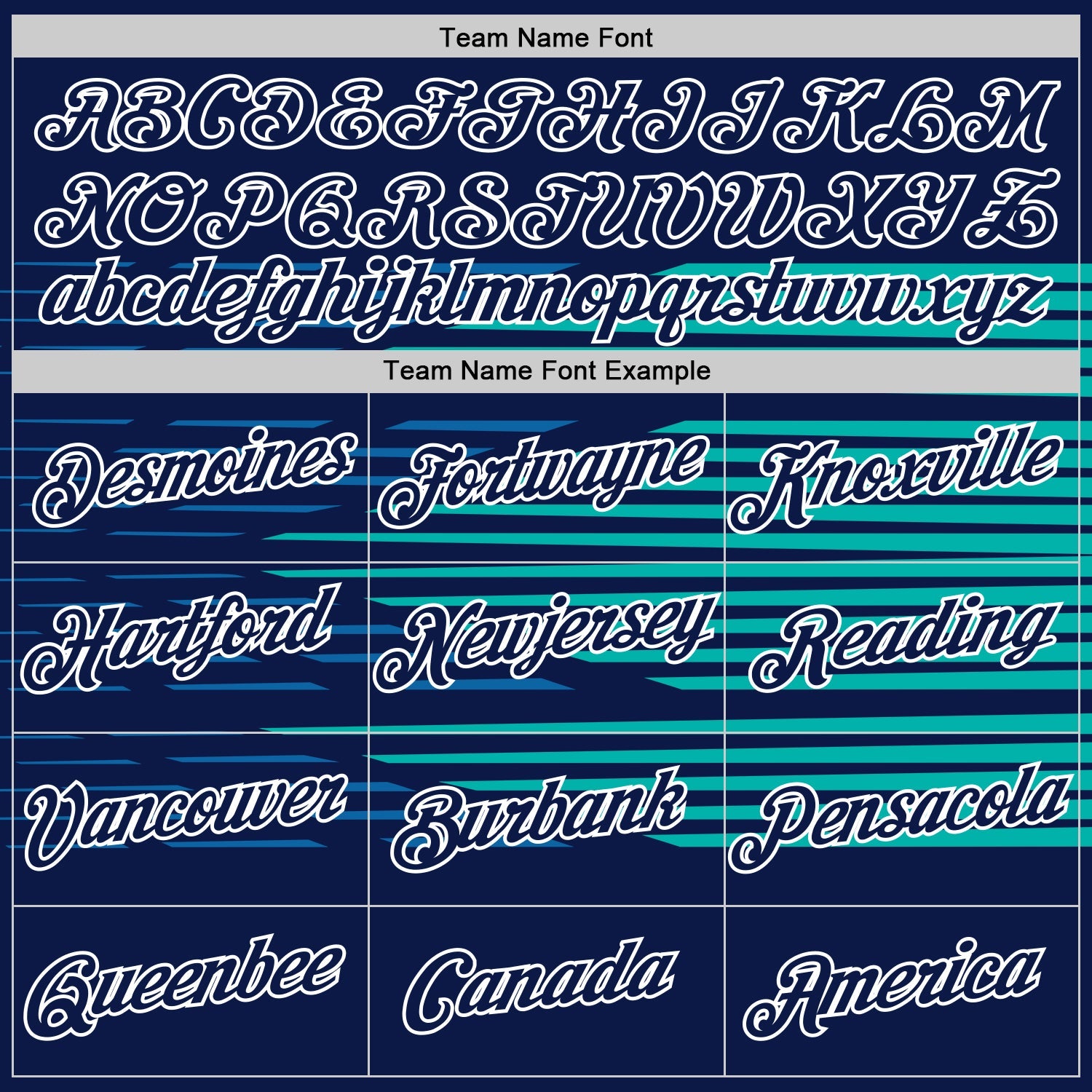 Custom Navy Blue-Aqua 3D Esports Performance T-Shirt