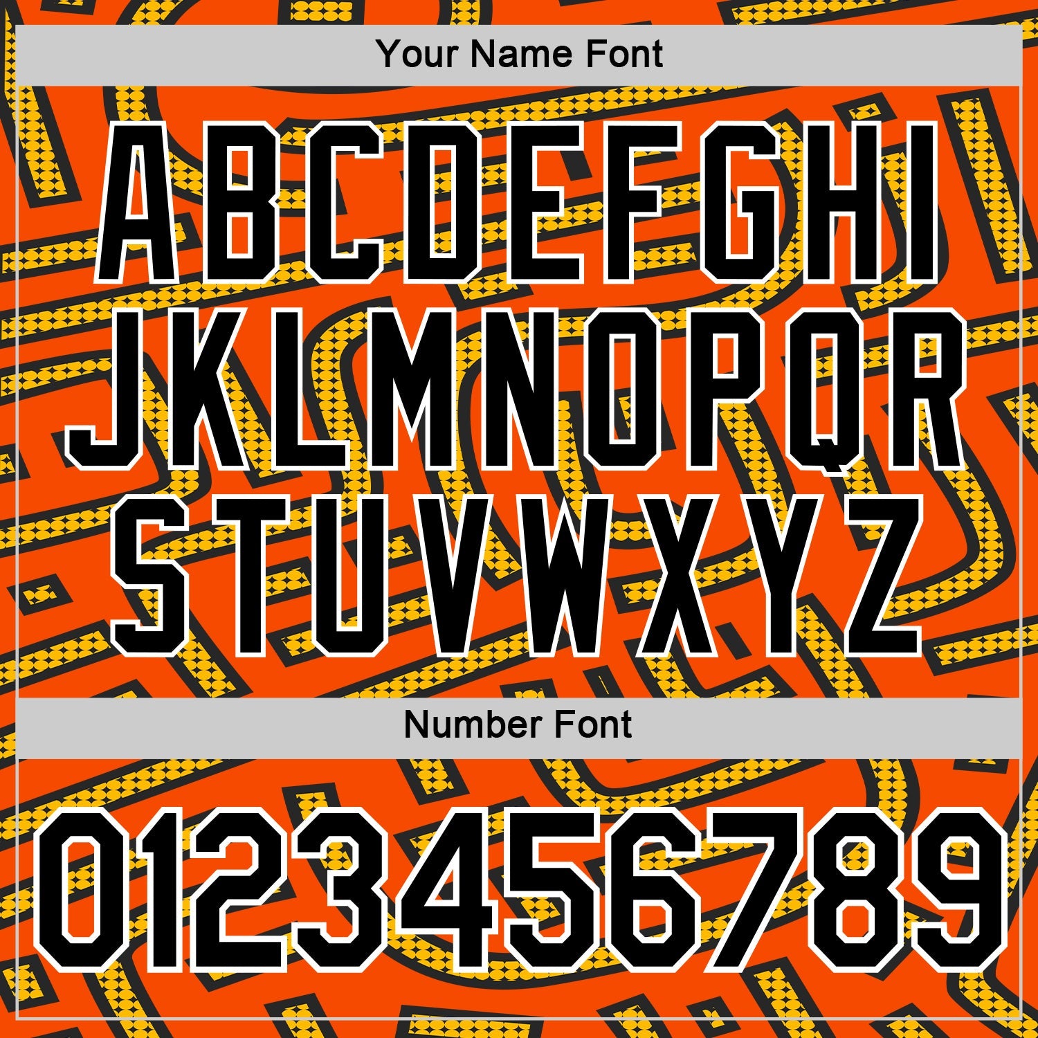 Custom Orange Black-Gold 3D Esports Performance T-Shirt