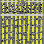 Custom Steel Gray Black-Neon Yellow 3D Esports Performance T-Shirt