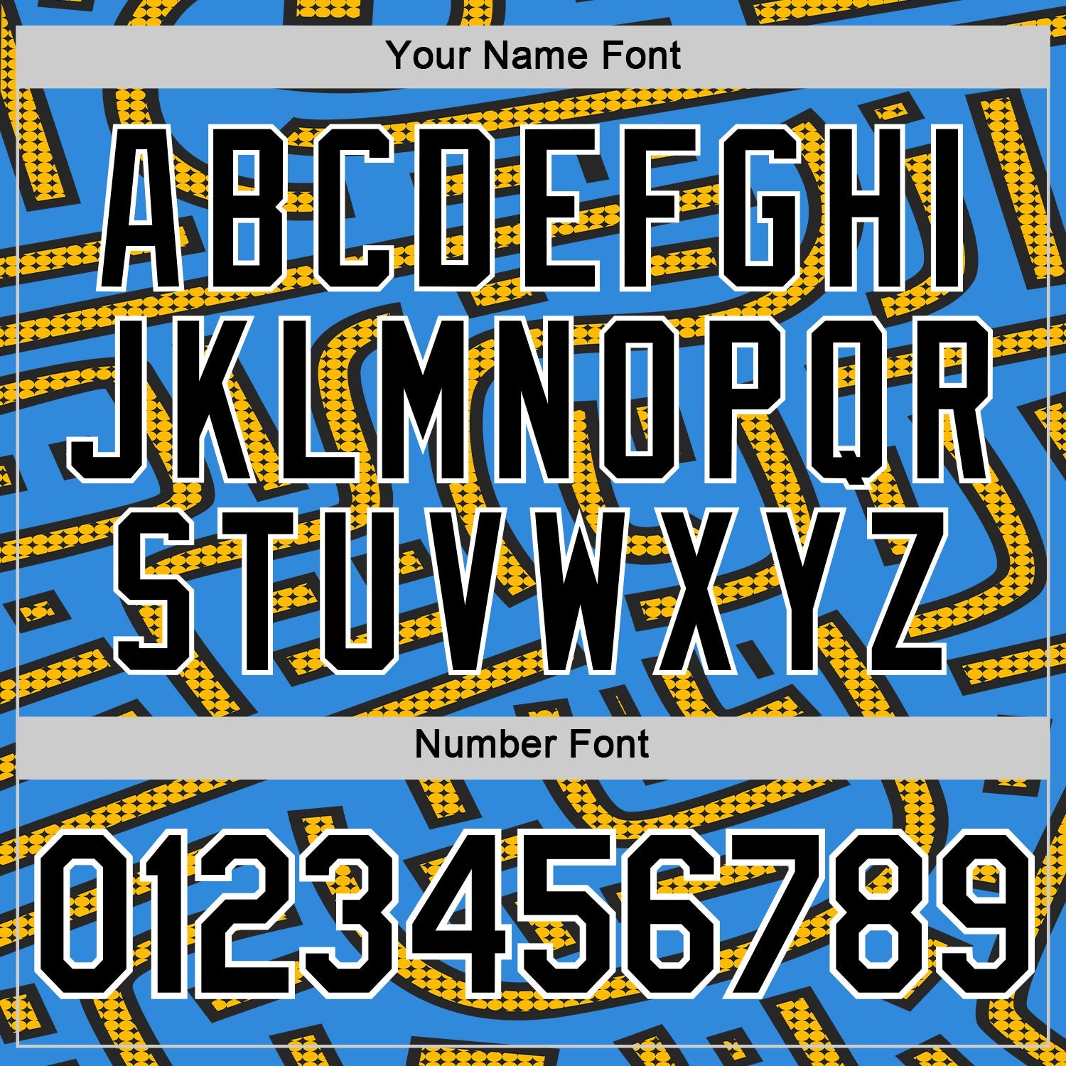 Custom Powder Blue Black-Gold 3D Esports Performance T-Shirt