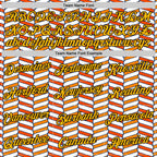 Custom White Gold Orange US Navy Blue-Black 3D Esports Performance T-Shirt