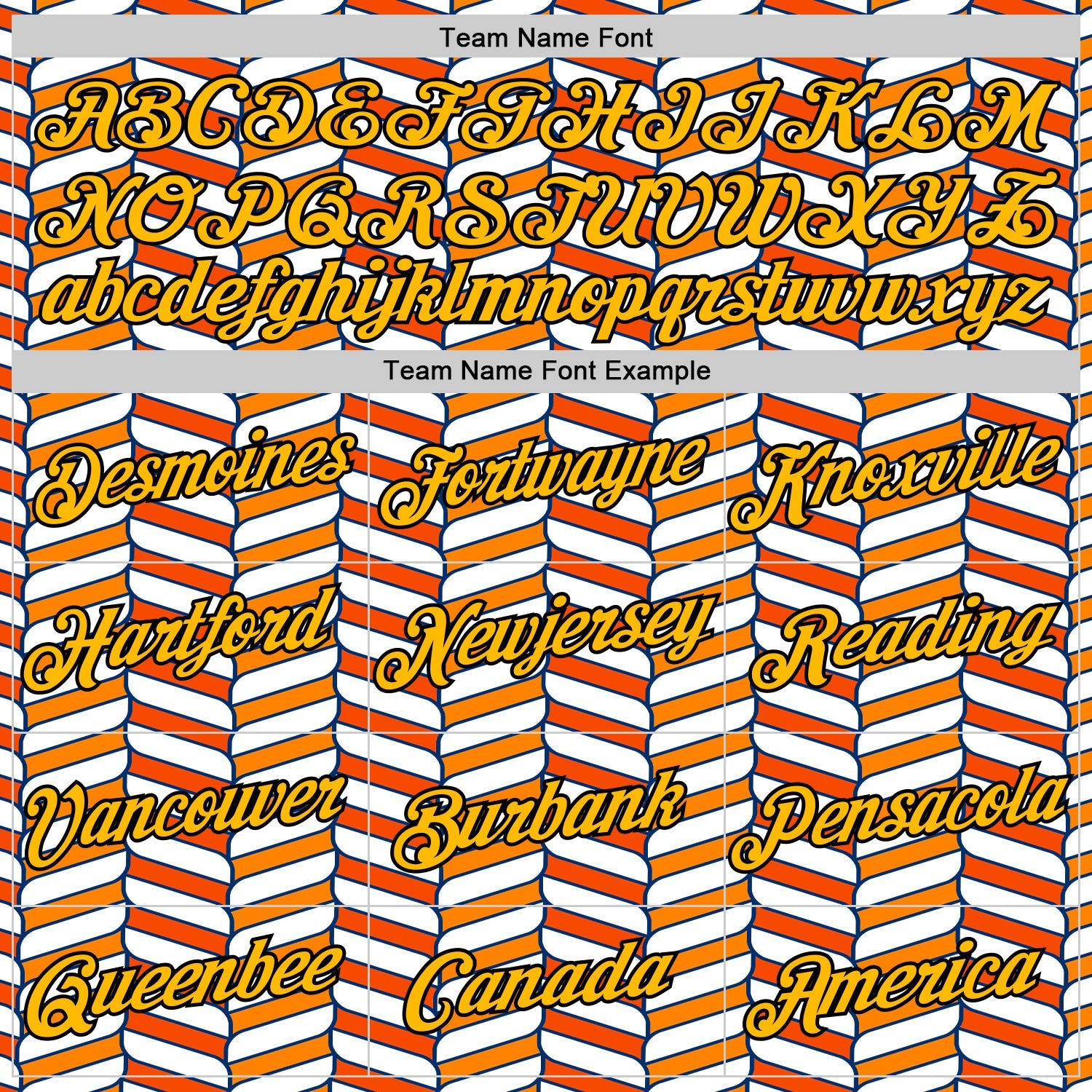 Custom White Gold Orange US Navy Blue-Black 3D Esports Performance T-Shirt