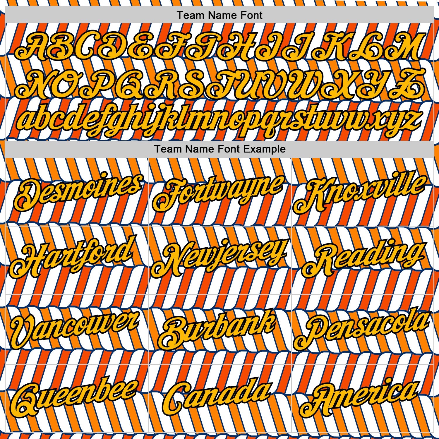 Custom White Gold Orange US Navy Blue-Black 3D Esports Performance T-Shirt