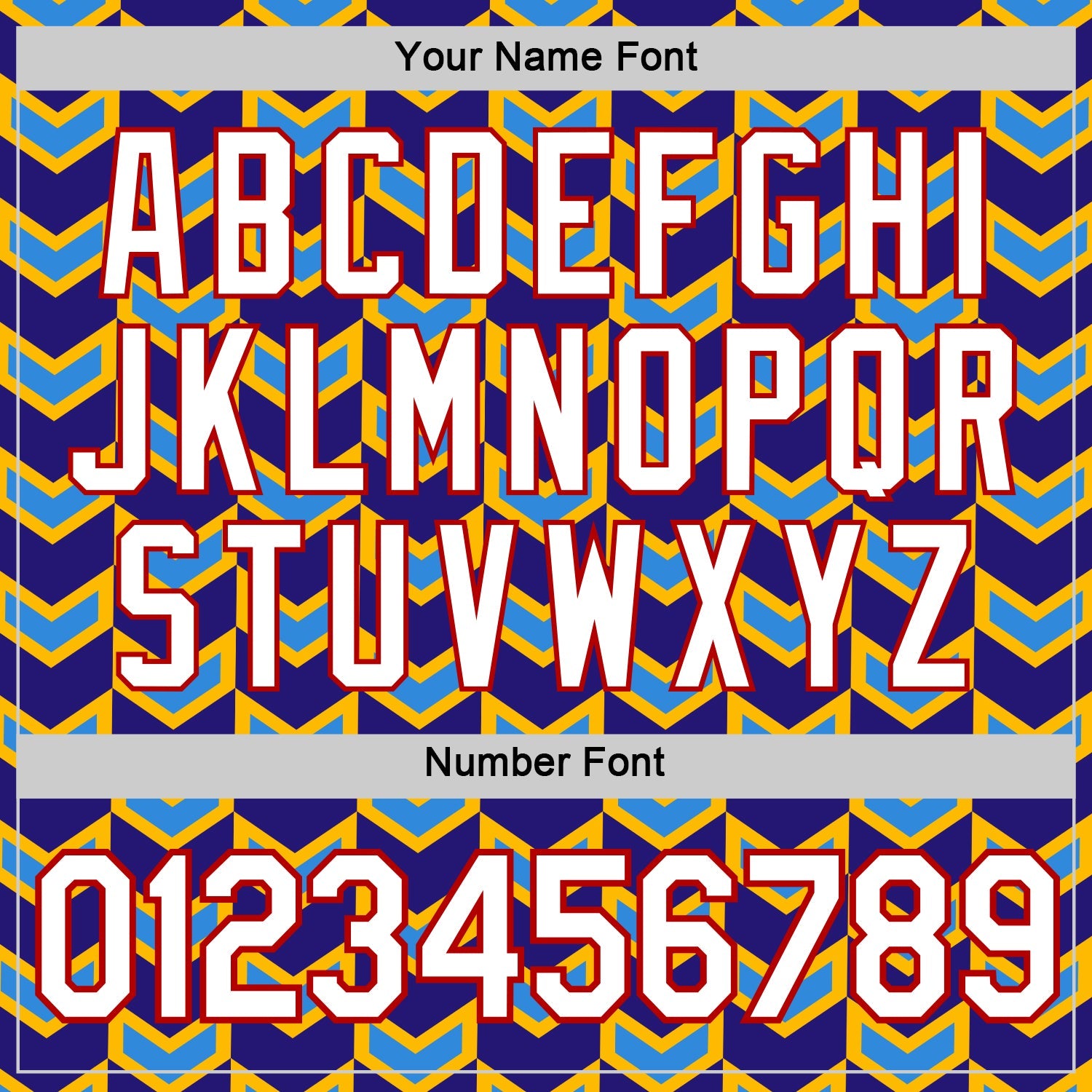 Custom Gold Dark Purple Powder Blue-Red 3D Esports Performance T-Shirt