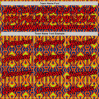 Custom Orange Fire Red US Navy Blue Aurora Green-Black 3D Esports Performance T-Shirt