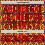 Custom Orange Fire Red US Navy Blue Aurora Green-Black 3D Esports Performance T-Shirt