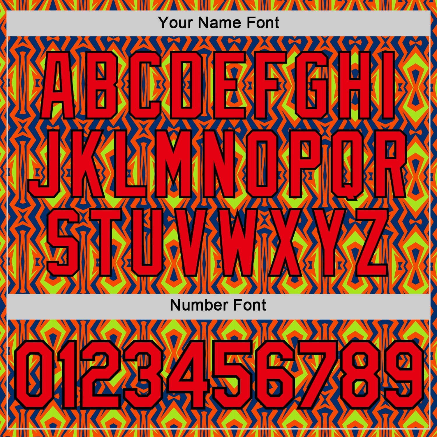 Custom Orange Fire Red US Navy Blue Aurora Green-Black 3D Esports Performance T-Shirt