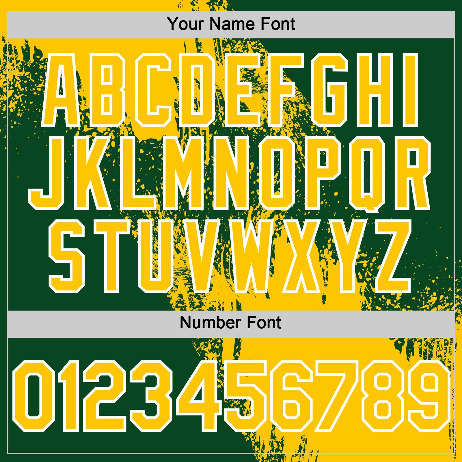 Custom Yellow Green-White 3D Pattern Design Abstract Brush Stroke Authentic Baseball Jersey