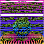 Custom Black Neon Green 3D Pattern Design Rave Psychedelic Geometry Authentic Baseball Jersey
