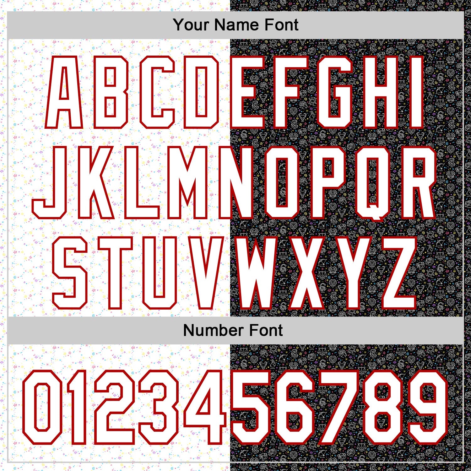 Custom Black White-Red 3D Pattern Design Constellation Space Galaxy Star Authentic Baseball Jersey