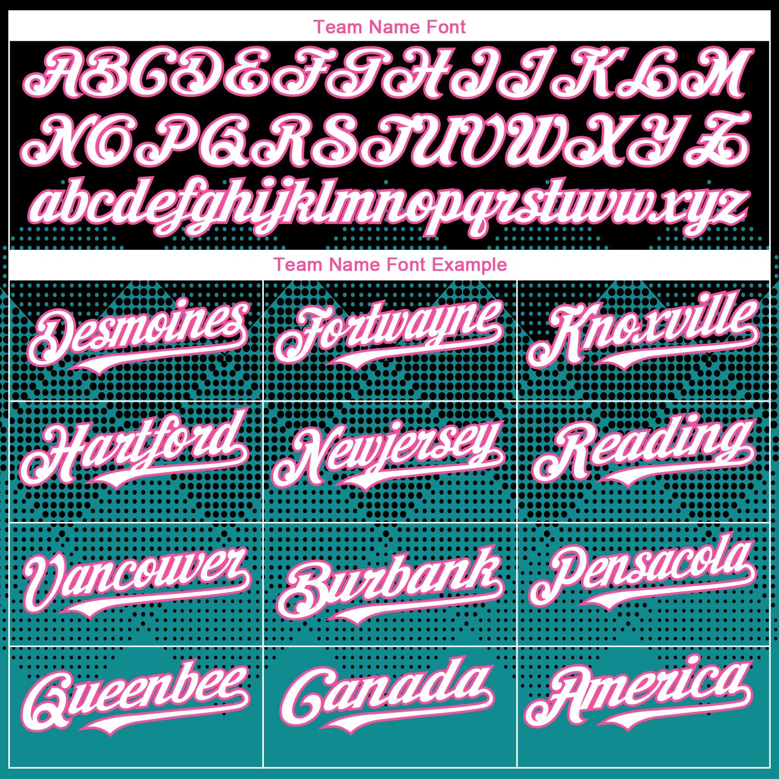 Custom Black White Teal-Pink 3D Gradient Square Shape Authentic Baseball Jersey