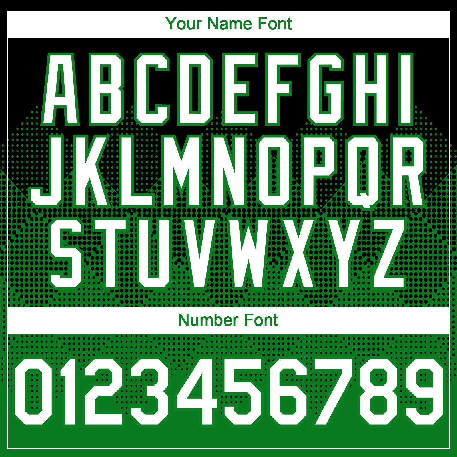 Custom Black White-Grass Green 3D Gradient Square Shape Authentic Baseball Jersey