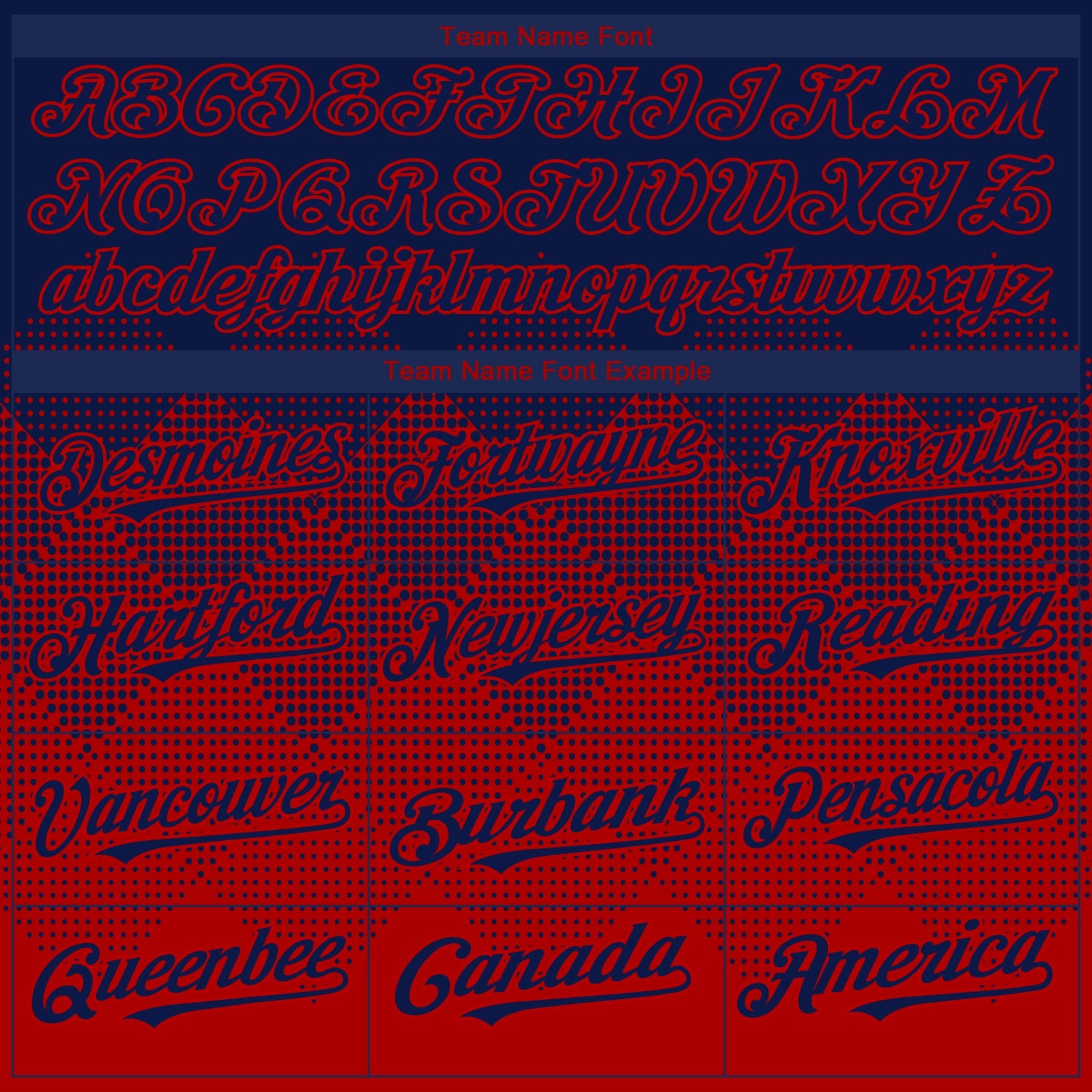 Custom Navy Red 3D Gradient Square Shape Authentic Baseball Jersey