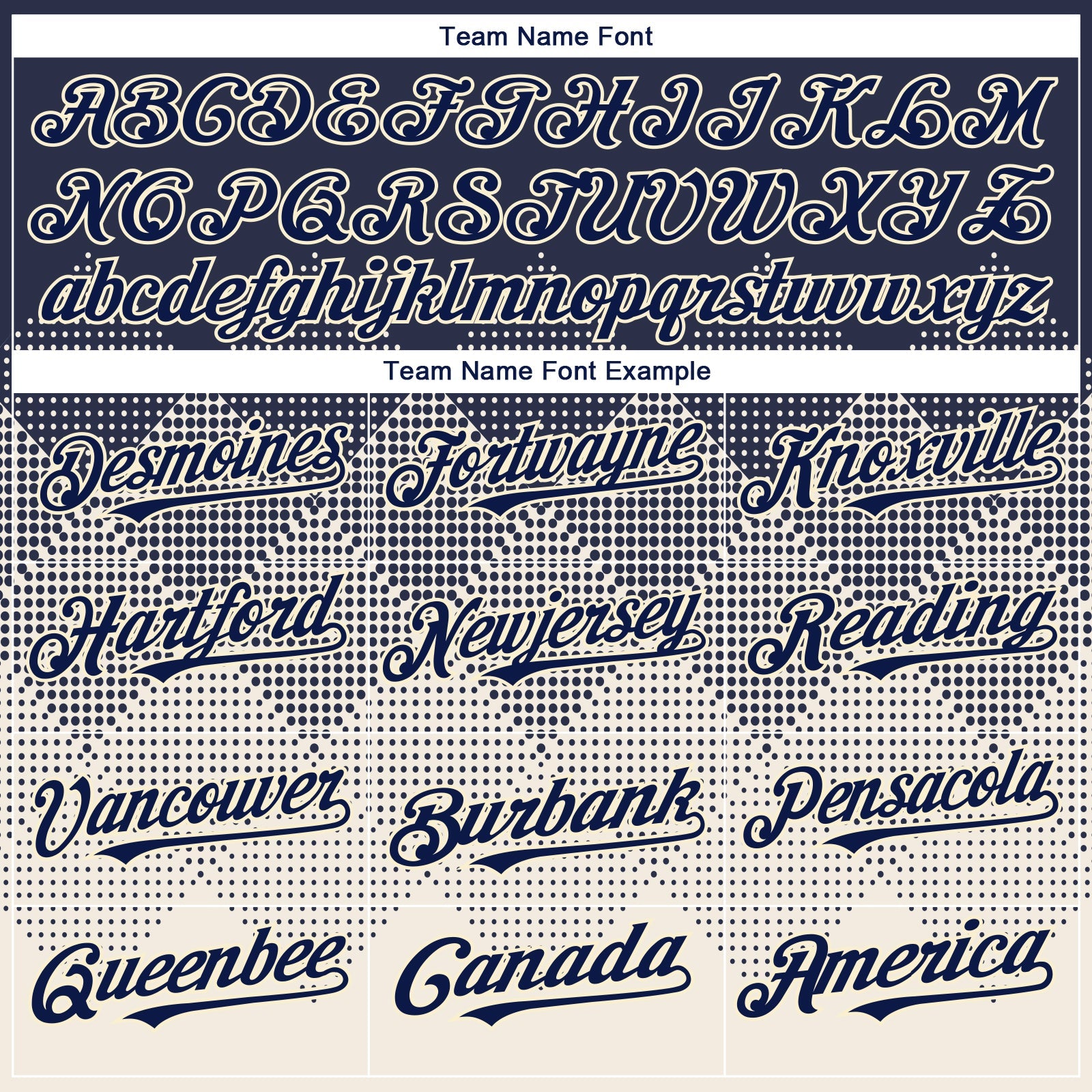 Custom Navy Cream 3D Gradient Square Shape Authentic Baseball Jersey