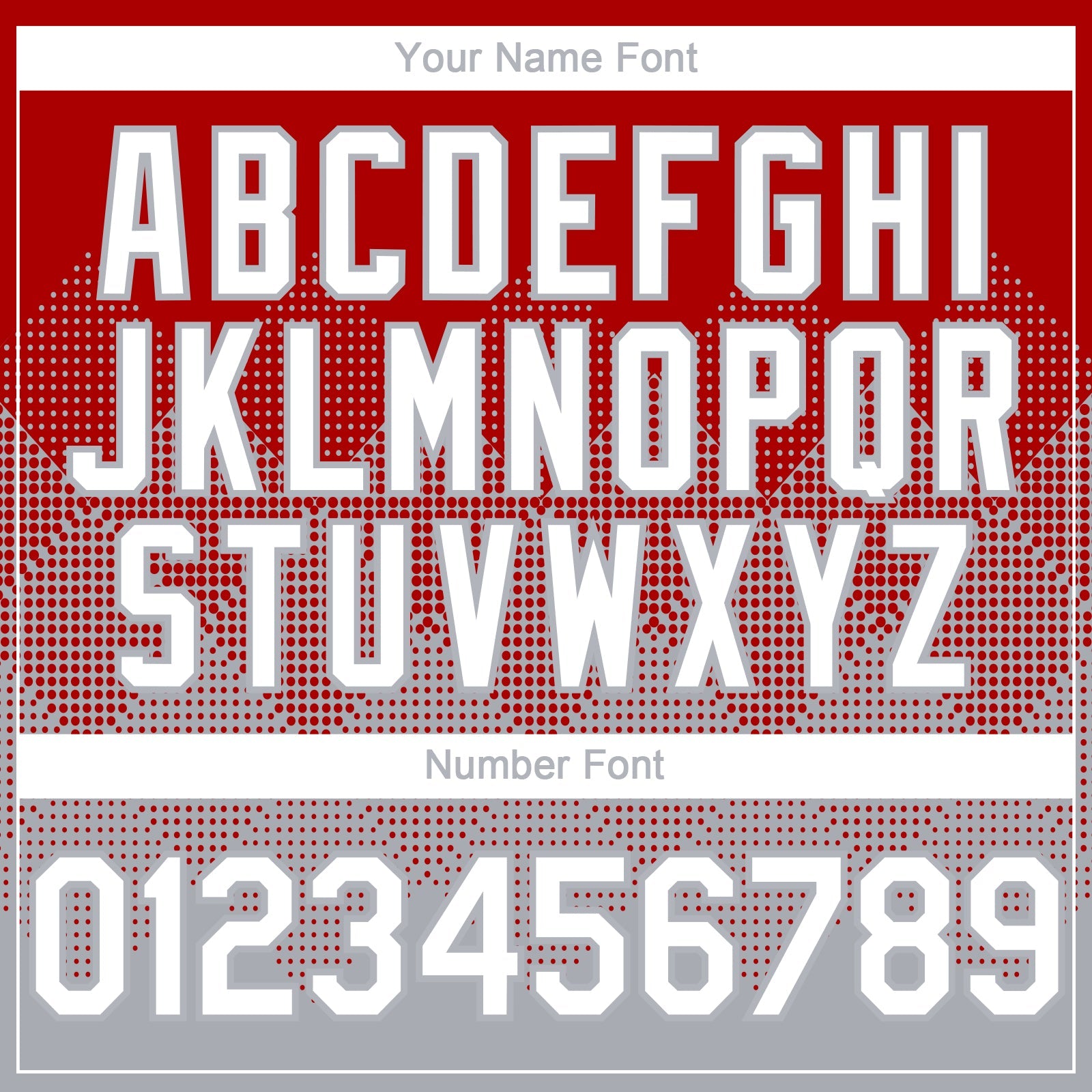 Custom Red White-Gray 3D Gradient Square Shape Authentic Baseball Jersey