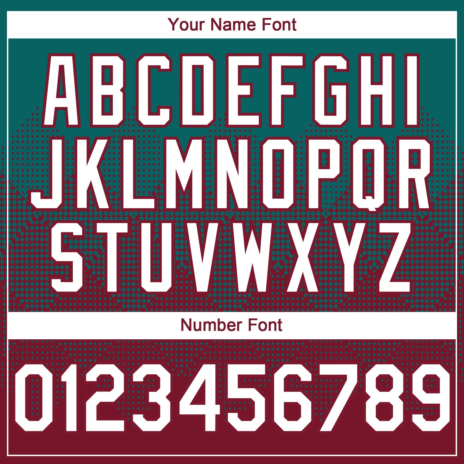 Custom Teal White-Crimson 3D Gradient Square Shape Authentic Baseball Jersey