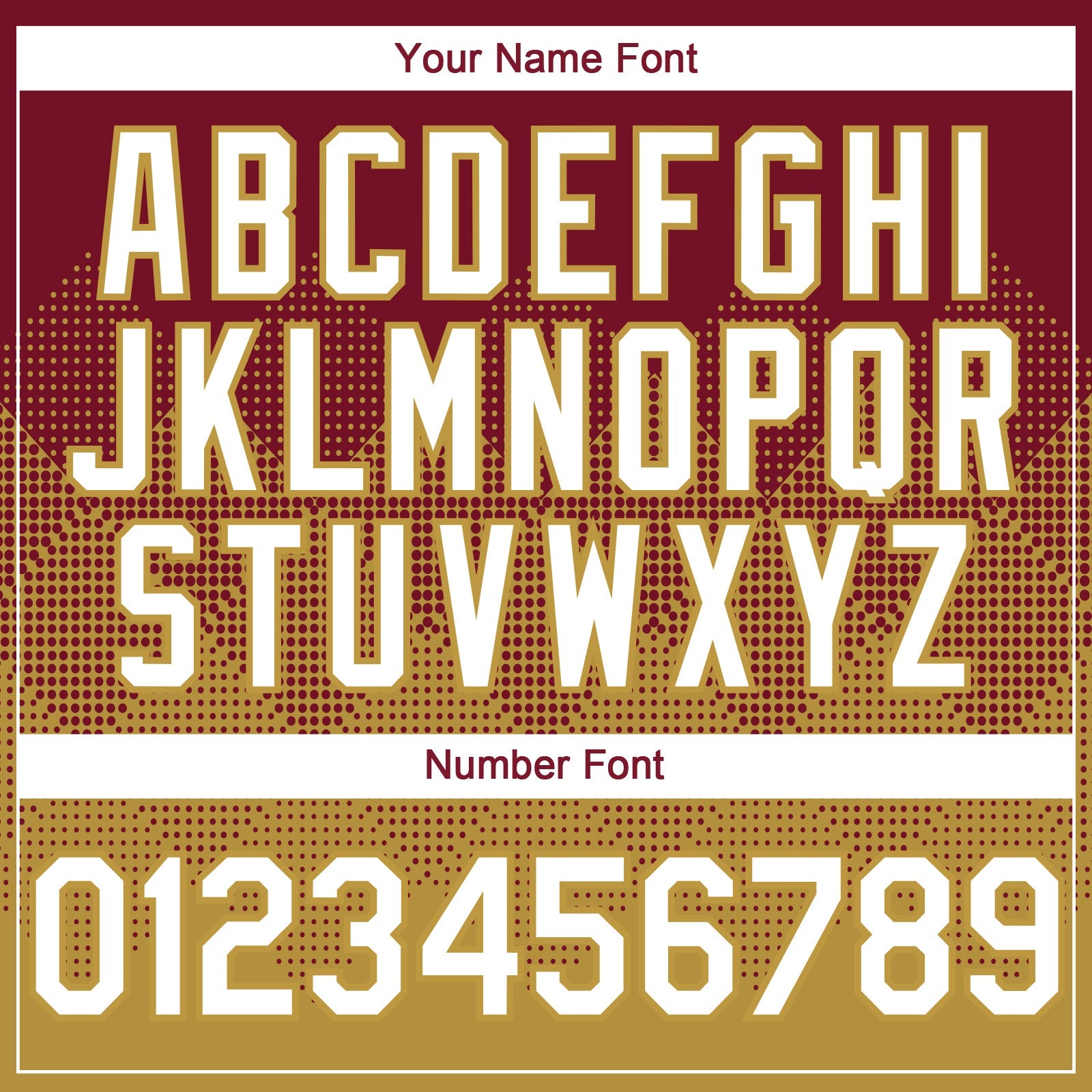 Custom Crimson White-Old Gold 3D Gradient Square Shape Authentic Baseball Jersey