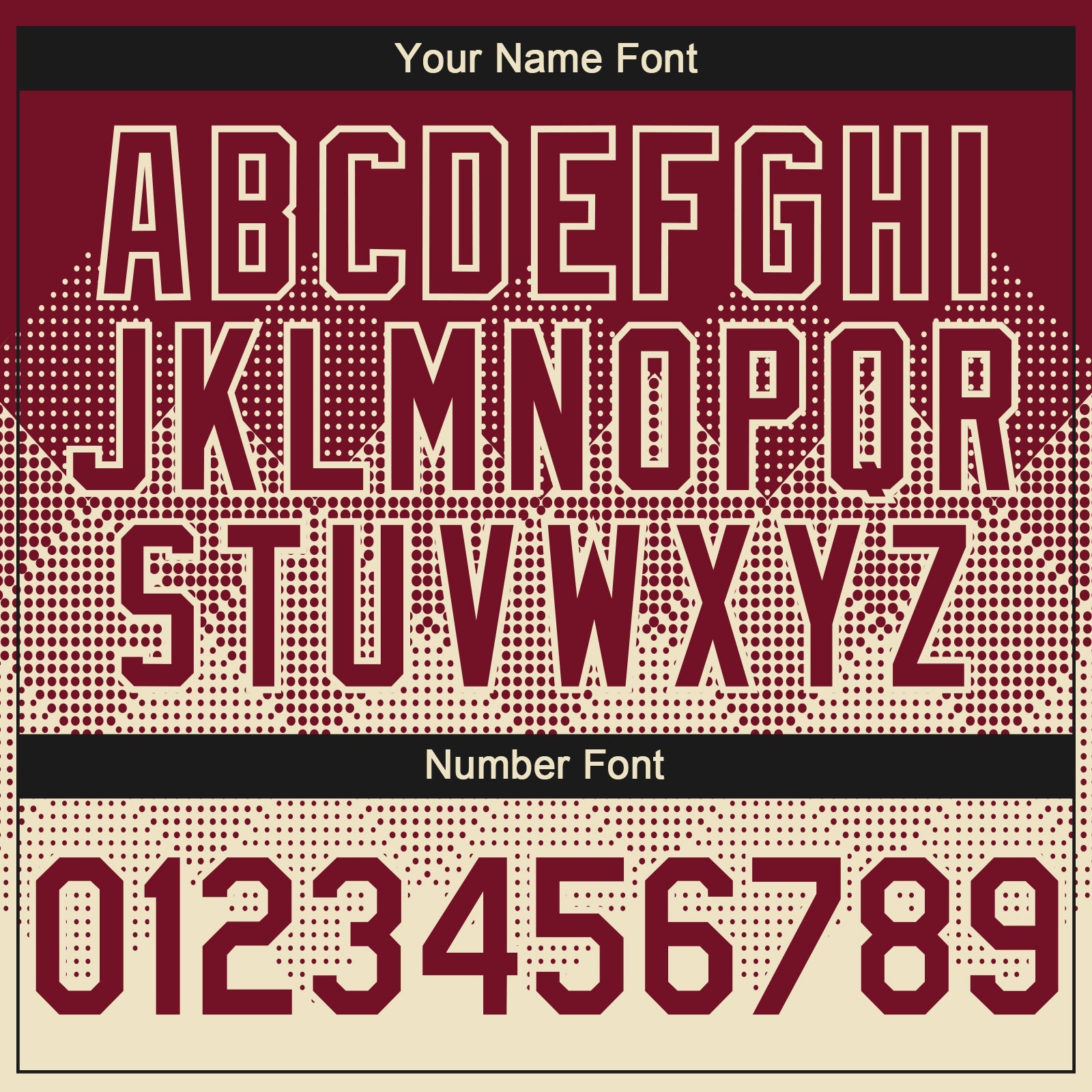 Custom Crimson Cream 3D Gradient Square Shape Authentic Baseball Jersey