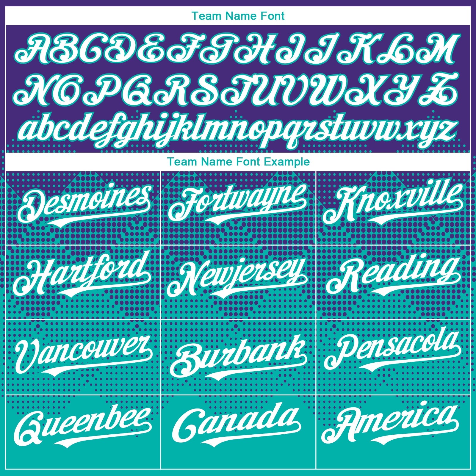 Custom Purple White-Aqua 3D Gradient Square Shape Authentic Baseball Jersey