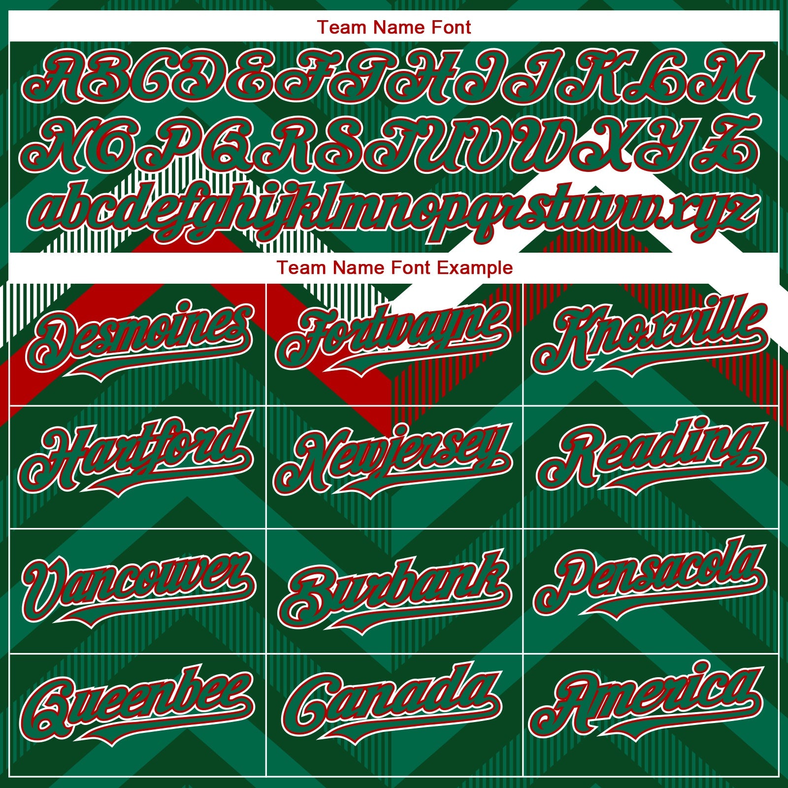 Custom Green Kelly Green Red-White 3D Mexico Authentic Baseball Jersey