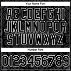 Custom Black Gray-White 3D Mexico Authentic Baseball Jersey