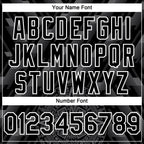 Custom Black Steel Gray-White 3D Mexico Authentic Baseball Jersey