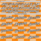 Custom Bay Orange White-Black 3D Esports Performance T-Shirt