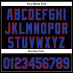 Custom Black Thunder Blue-Red 3D Patriotic Skull American Flag Authentic Baseball Jersey