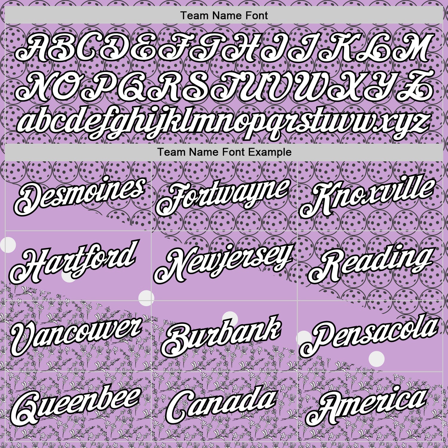 Custom Light Purple White-Black 3D Pickleball Balls Floral Performance T-Shirt