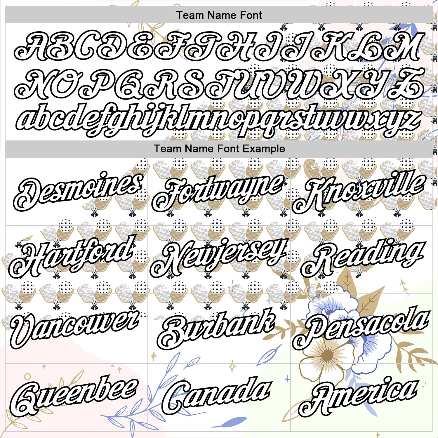 Custom White Black 3D Pickleball Paddles Balls Floral Performance T-Shirt