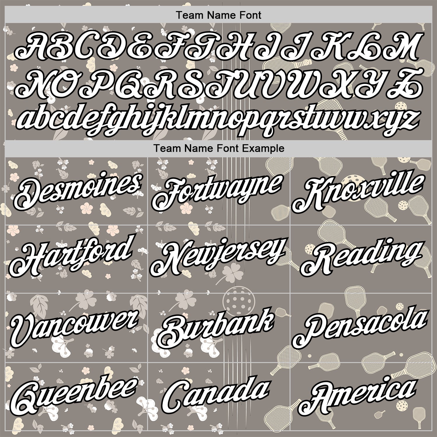 Custom Gray White-Black 3D Pickleball Paddles Balls Floral Performance T-Shirt