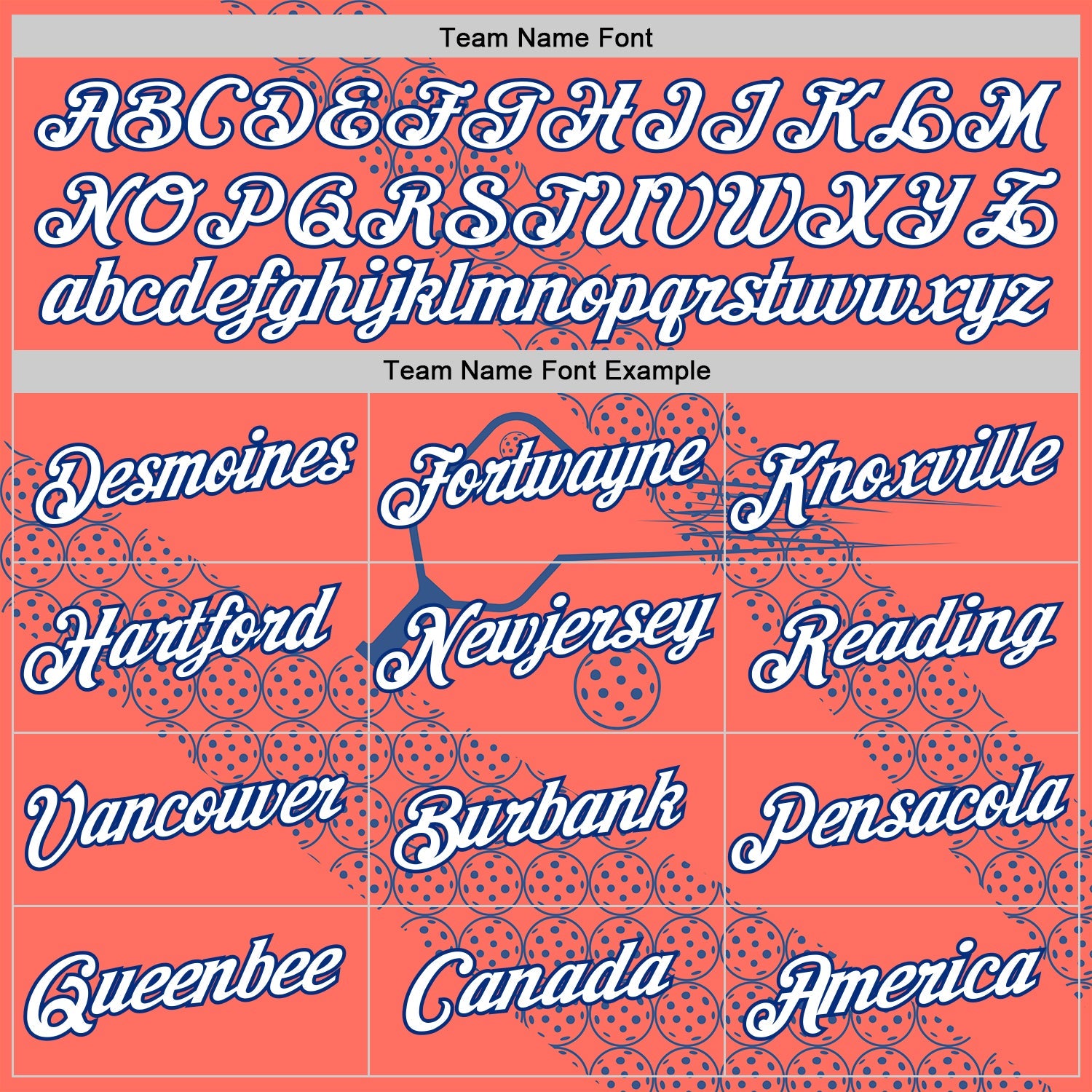 Custom Red White-Royal 3D Pickleball Paddles Balls Performance T-Shirt