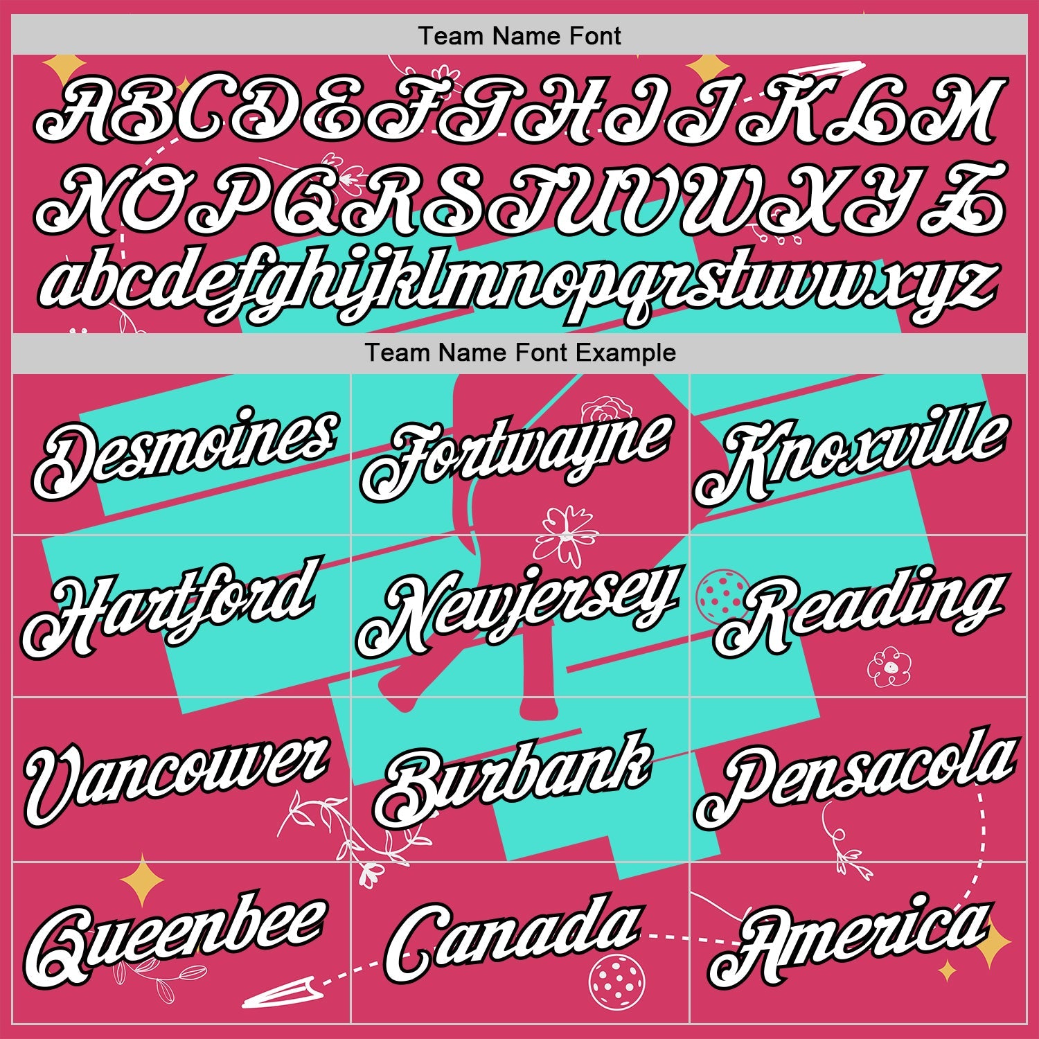 Custom Green White Red-Black 3D Pickleball Paddles Performance T-Shirt