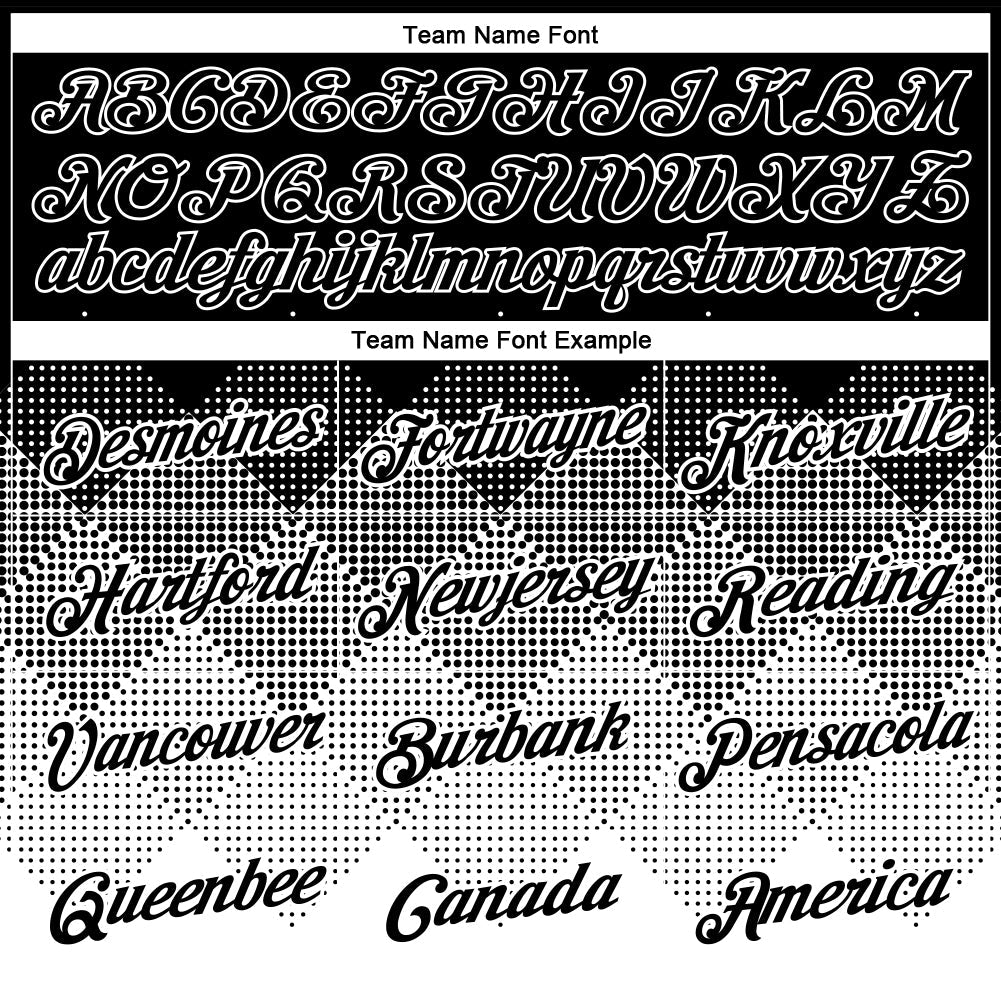 Custom Black White 3D Pattern Design Gradient Square Shapes Performance T-Shirt