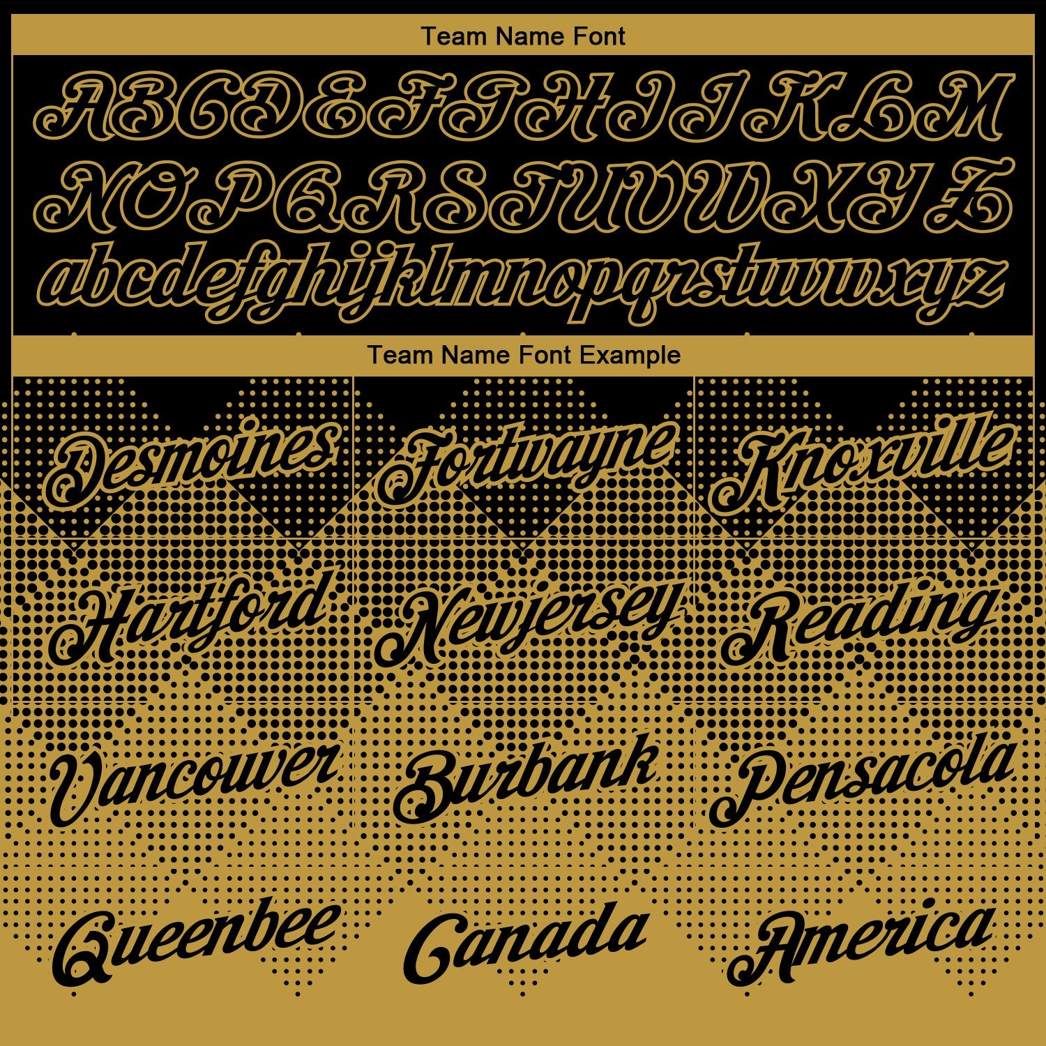 Custom Black Old Gold 3D Pattern Design Gradient Square Shapes Performance T-Shirt