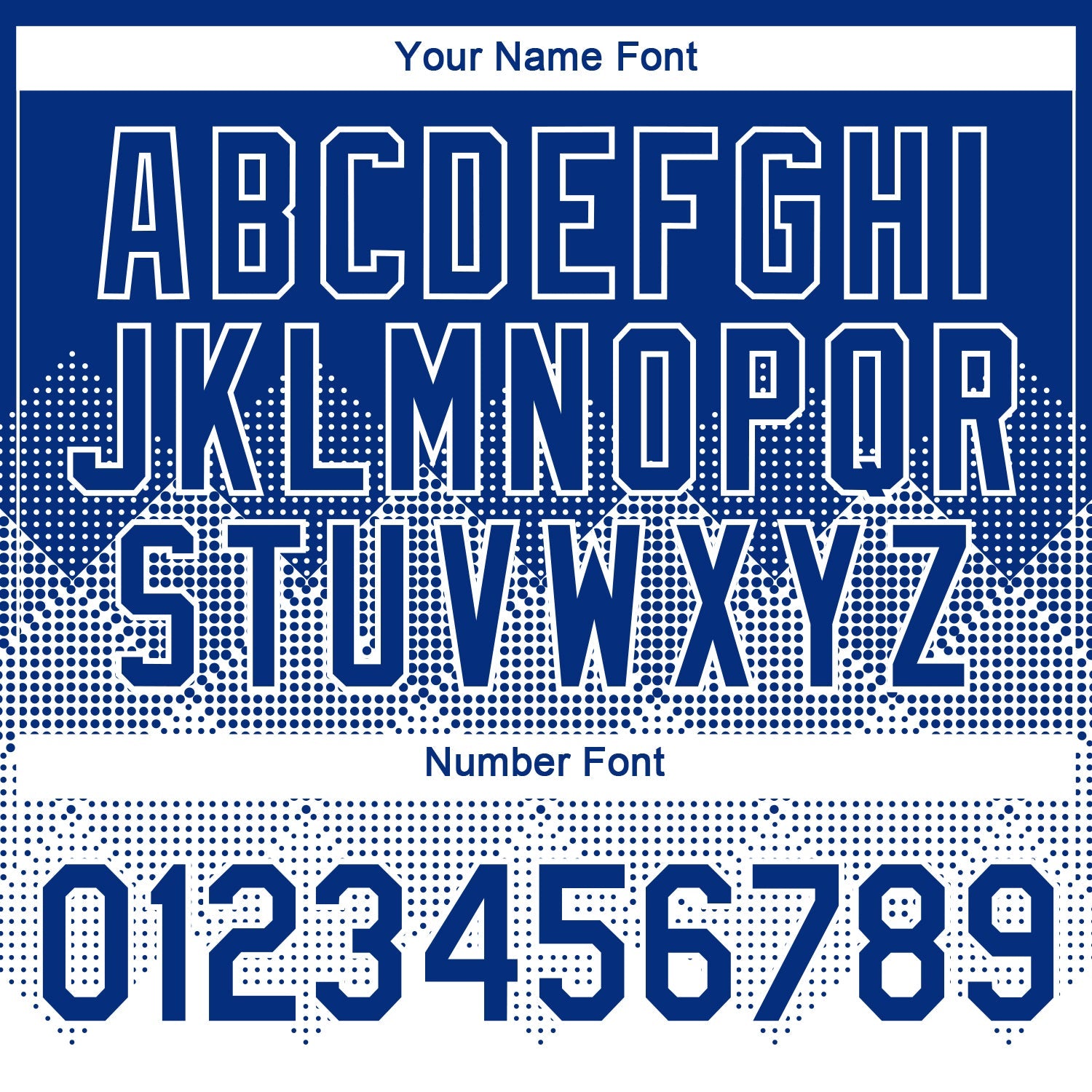 Custom Royal White 3D Pattern Design Gradient Square Shapes Performance T-Shirt