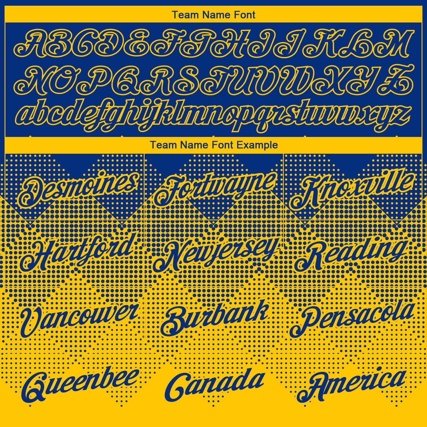 Custom Royal Yellow 3D Pattern Design Gradient Square Shapes Performance T-Shirt