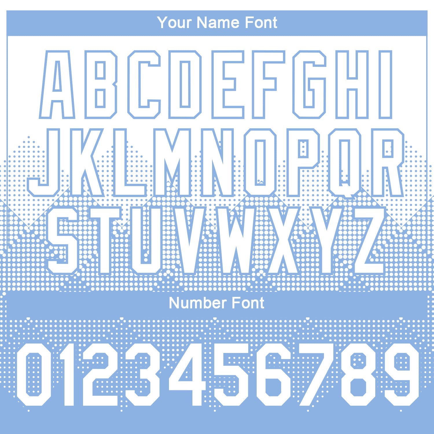 Custom White Light Blue 3D Pattern Design Gradient Square Shapes Performance T-Shirt