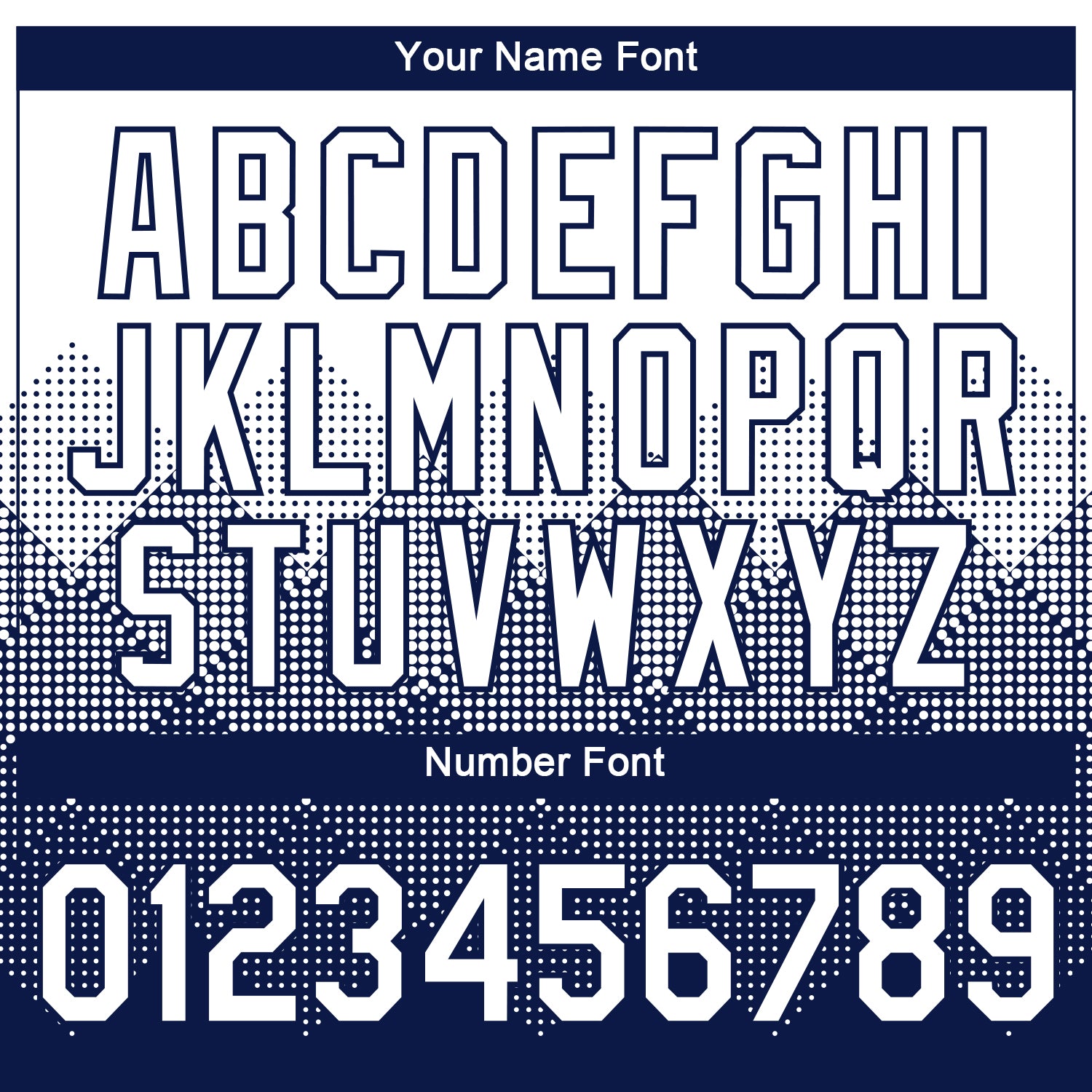 Custom White Navy 3D Pattern Design Gradient Square Shapes Performance T-Shirt